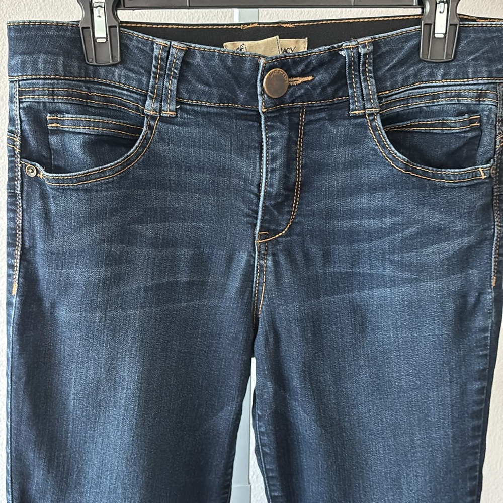 Democracy Jeans 10 Ab Technology Skinny Polished Casual Quiet Luxury Clean Girl - Picture 13 of 13